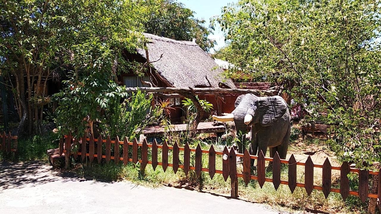 Elephant Trail Guesthouse And Backpackers Kasane Bagian luar foto